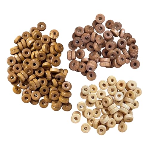 Ungefähr 420 Stück 8 mm flache runde Holzperlen Holz Heishi lose Abstandshalter Perlen Rondelle Armband Perlen Charms Abstandshalter Freundschaftsarmband Disc Bead mit Löchern für DIY Handwerk Ungefähr 420 Stück 8 mm flache runde Holzperlen Holz Heishi lose Abstandshalter Perlen Rondelle Armband Perlen Charms Abstandshalter Freundschaftsarmband Disc Bead mit Löchern für DIY Handwerk von JIHUOO