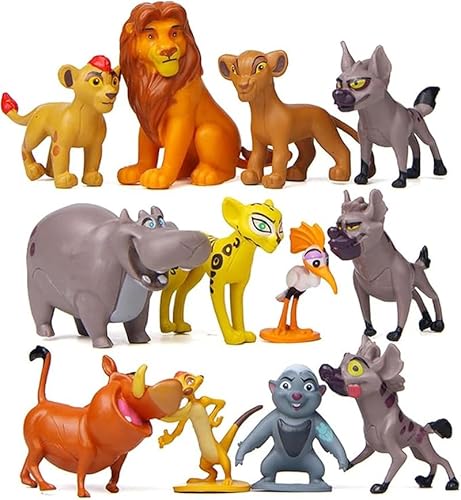 Lion Figuren Cupcake Toppers, König der Löwen Tortenfigur, Figuren Set Torten, Kuchendekorationszubehör für Kindergeburtstage Lion Figuren Cupcake Toppers, König der Löwen Tortenfigur, Figuren Set Torten, Kuchendekorationszubehör für Kindergeburtstage von JIIENO