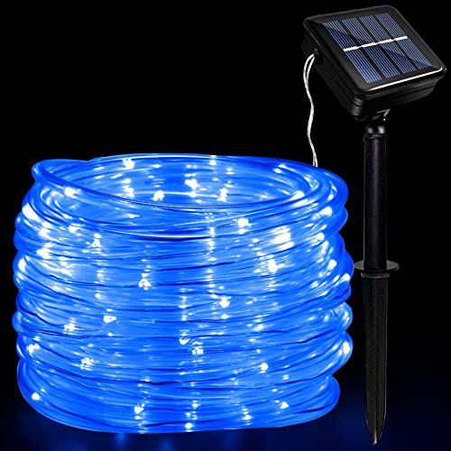 JIMACRO Outdoor Solar LED Lichtschlauch, IP65 Wasserdicht Solar Lichterkette Außen 12m 100LEDs Solar Deko Lichter mit 8 Beleuchtungsmodi für Garten Baum Party Weihnachtsdekoration JIMACRO Outdoor Solar LED Lichtschlauch, IP65 Wasserdicht Solar Lichterkette Außen 12m 100LEDs Solar Deko Lichter mit 8 Beleuchtungsmodi für Garten Baum Party Weihnachtsdekoration von JIMACRO