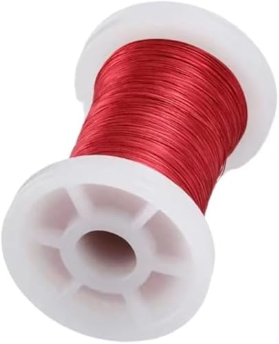 Werkzeug Kompatibel mit 300g Roter Magnetdraht 0.2mm QA Emaille Kupferdraht Magnetspule für Elektrische Maschine Herstellung von Elektromagneten (Color : 1.3mm, Size : Red) von JIMIGGAO