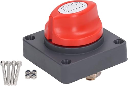 Werkzeug kompatibel mit Batterietrennschalter 12V 24V 48V Netzteilschalter für Auto, Boot, Wohnmobil Werkzeug kompatibel mit Batterietrennschalter 12V 24V 48V Netzteilschalter für Auto, Boot, Wohnmobil von JIMIGGAO