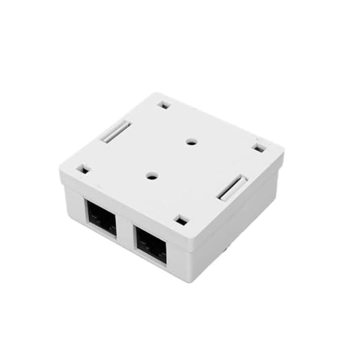 Werkzeug kompatibel mit RJ45-8P8C elektrischer Anschlussdose, Dual-Port-Netzwerkstecker Cat.6, Oberflächenmontage, kompatibel mit Informationsboxen und anderen elektronischen Komponenten. Werkzeug kompatibel mit RJ45-8P8C elektrischer Anschlussdose, Dual-Port-Netzwerkstecker Cat.6, Oberflächenmontage, kompatibel mit Informationsboxen und anderen elektronischen Komponenten. von JIMIGGAO