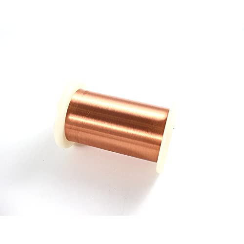 JINFEUGE Qa-1/155 Kupferlackdraht, Maschinell Emaillierte Wicklungs-Abisolierspule, Magnetdrähte 0,030 Mm, 0,04 Mm, 0,045 Mm, 0,05 Mm, 0,06 Mm/0.06Mm/100G von JINFEUGE
