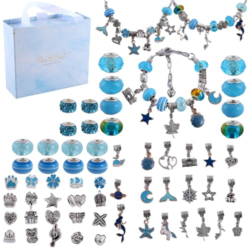 JINGAN Schmuckarmband-Herstellungsset für Mädchen, Schmuckherstellungsset für Kinder, Kreatives Perlen-Bastelset für Kinder, Schmuck-Perlense JINGAN Schmuckarmband-Herstellungsset für Mädchen, Schmuckherstellungsset für Kinder, Kreatives Perlen-Bastelset für Kinder, Schmuck-Perlense von JINGAN