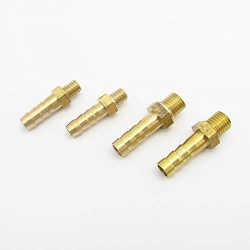 JINGERL 10 stücke Metrische männliche Gewinde Messingrohr 2,5mm 3mm 4mm 5mm 6mm 8mm 10mm OD Schlauch Barb M3 M4 M5 M6 M8 METRIM MUSTRIEM MÄNNLING MESSEN MESSING POFEL FÜHREN Kupplungsanschluss Adapter JINGERL 10 stücke Metrische männliche Gewinde Messingrohr 2,5mm 3mm 4mm 5mm 6mm 8mm 10mm OD Schlauch Barb M3 M4 M5 M6 M8 METRIM MUSTRIEM MÄNNLING MESSEN MESSING POFEL FÜHREN Kupplungsanschluss Adapter von JINGERL