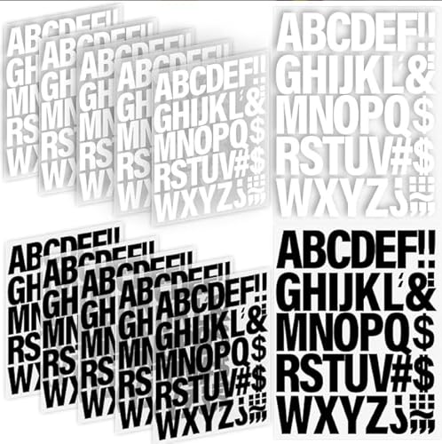 JINGIHE 10 Blatt 5,1 cm Buchstaben zum Aufbügeln für Kleidung, 440 Stück Wärmeübertragungs-Buchstaben, waschbare PU-Alphabete und Symbole, zum Aufbügeln für Kleidung, T-Shirts, DIY, Basteln JINGIHE 10 Blatt 5,1 cm Buchstaben zum Aufbügeln für Kleidung, 440 Stück Wärmeübertragungs-Buchstaben, waschbare PU-Alphabete und Symbole, zum Aufbügeln für Kleidung, T-Shirts, DIY, Basteln von JINGIHE