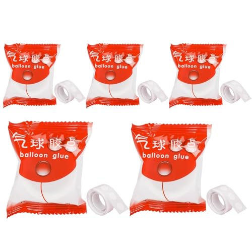 JINGLING Abnehmbares Klebeband, Ballonklebepunkte | Ballonklebeband mit starkem Klebepunkt – Klebepunkte für Kunst und Handwerk von JINGLING