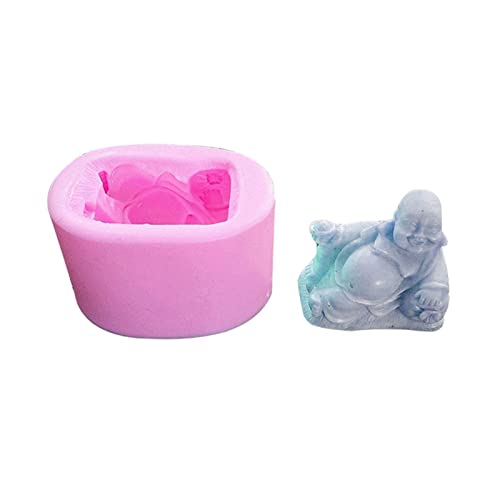 JINGLING Buddha Silikonform - Lachender Buddha Silikonform,Neuartige Epoxidharz-Formen aus Silikon für -Kuchendekorationen, Cupcake-Topper, Maitreya-Statuen JINGLING Buddha Silikonform - Lachender Buddha Silikonform,Neuartige Epoxidharz-Formen aus Silikon für -Kuchendekorationen, Cupcake-Topper, Maitreya-Statuen von JINGLING