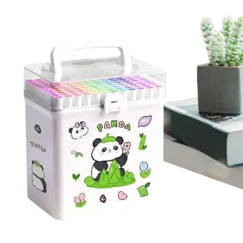 JINGLING Filzstifte zum Färben – Marker zum Ausmalen mit Tiermotiven und Cartoons, multifunktional, für Studenten und Mädchen von JINGLING