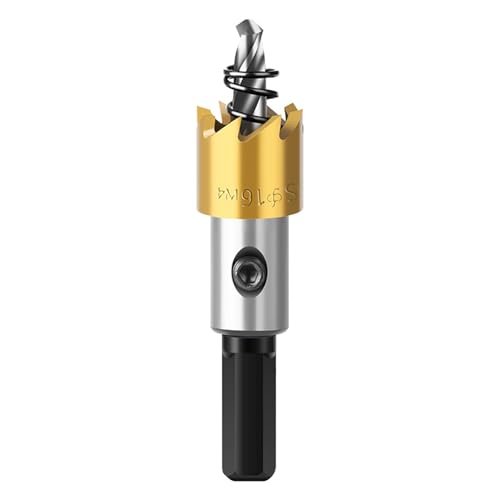 JINGLING Lochsäge für Metall, Schnellarbeitsstahl, Schneidwerkzeug für Lochsägen, HSS, Lochsägenöffner für Metall, Kupfer, Edelstahl, Eisen JINGLING Lochsäge für Metall, Schnellarbeitsstahl, Schneidwerkzeug für Lochsägen, HSS, Lochsägenöffner für Metall, Kupfer, Edelstahl, Eisen von JINGLING