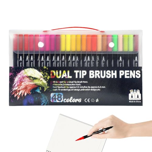 JINGLING Malstifte, Acrylfarbenmarker, bunte Marker zum Ausmalen, tragbare Acrylfarbenstifte, Kunstbedarf für die Herstellung von Kunsthandwerk für Jungen und von JINGLING