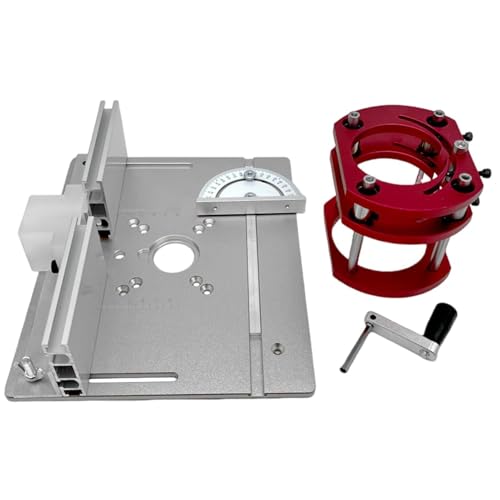 JINGLING Manuelle Lift Router Tischlift – Lifting-System aus Aluminiumlegierung aus schwerer Aluminiumlegierung | Rostfreie Gravierwerkzeuge mit klarer Skala von JINGLING