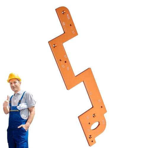 JINGLING Nutwerkzeug für Möbel, Nutwerkzeug für die Holzbearbeitung | Nut-Form mit Bogengriff, verschleißfestes Holzbearbeitungswerkzeug, Hilfswerkzeug JINGLING Nutwerkzeug für Möbel, Nutwerkzeug für die Holzbearbeitung | Nut-Form mit Bogengriff, verschleißfestes Holzbearbeitungswerkzeug, Hilfswerkzeug von JINGLING
