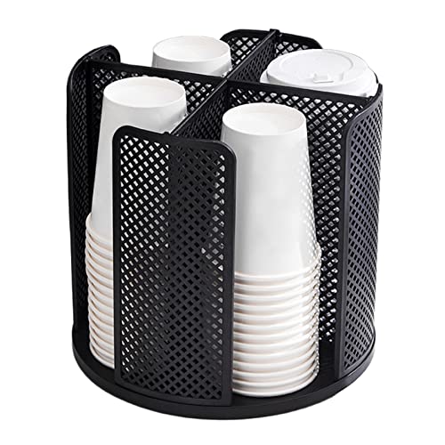 JINGLING Pappbecherhalter 4 Fächern Pappbecherspender Kaffeetrinkständer Kaffeetasse Deckel Kunststoff Becherhalter für Café, Geschäft, Zuhause, Büro, Buffet JINGLING Pappbecherhalter 4 Fächern Pappbecherspender Kaffeetrinkständer Kaffeetasse Deckel Kunststoff Becherhalter für Café, Geschäft, Zuhause, Büro, Buffet von JINGLING