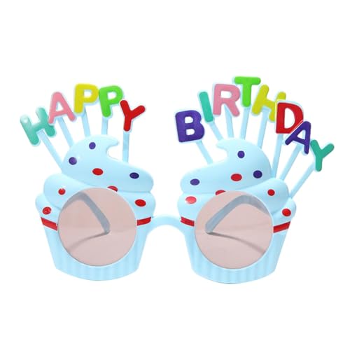 JINGLING Partybrille für Erwachsene, Happy Birthday Partybrille, Happy Birthday Brille, Happy Birthday Brille, Fotokabine, Kunststoff Spaßbrille, Ohne Korrekturgläser, Themenparty, Karneval JINGLING Partybrille für Erwachsene, Happy Birthday Partybrille, Happy Birthday Brille, Happy Birthday Brille, Fotokabine, Kunststoff Spaßbrille, Ohne Korrekturgläser, Themenparty, Karneval von JINGLING
