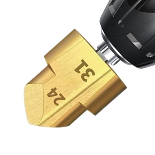 JINGLING Rohrbohrer, Ale-Bohrer für Metall, robuster Reibahle – Reibahle für Hochgeschwindigkeitsstahlrohre, Fasenbohrer für Sanitär-Aufgaben JINGLING Rohrbohrer, Ale-Bohrer für Metall, robuster Reibahle – Reibahle für Hochgeschwindigkeitsstahlrohre, Fasenbohrer für Sanitär-Aufgaben von JINGLING