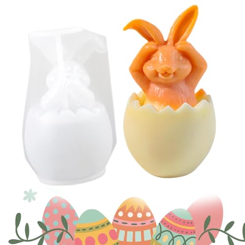 JINGLING Silikon Hasenform, Osterhasen Formen | Niedliche Kaninchen Silikonform, Osterhasen Dekorationen, Aromatherapie Wachsform, Epoxidharz Kerzenformen für JINGLING Silikon Hasenform, Osterhasen Formen | Niedliche Kaninchen Silikonform, Osterhasen Dekorationen, Aromatherapie Wachsform, Epoxidharz Kerzenformen für von JINGLING