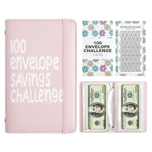 JINGLING Sparordner mit 100 Umschlägen, Büro- und Schulbedarf für die Verwaltung von Finanzen, Familienausgaben und Einnahmen JINGLING Sparordner mit 100 Umschlägen, Büro- und Schulbedarf für die Verwaltung von Finanzen, Familienausgaben und Einnahmen von JINGLING