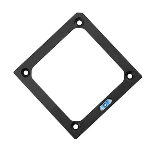JINGLING Stecknusskasten-Lochschablone, Stecknusslochschablone für Holzbearbeitung | Mit Nivellierblasen-Bohrloch-Öffnungsform | Konturzeichnungsmodell von JINGLING
