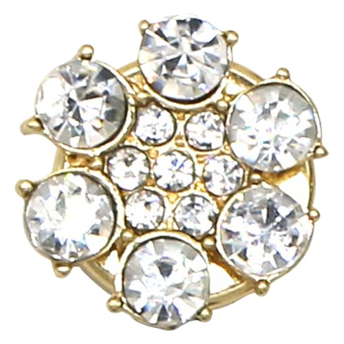 JINGLING Strass-Knopfabdeckungen, Knopfabdeckungen für Frauen, Modeschmuck, Kleidung, dekorative Knöpfe, abnehmbare Knopfklemmen, Hemdknopfklemmen für Hemd, Anzug JINGLING Strass-Knopfabdeckungen, Knopfabdeckungen für Frauen, Modeschmuck, Kleidung, dekorative Knöpfe, abnehmbare Knopfklemmen, Hemdknopfklemmen für Hemd, Anzug von JINGLING