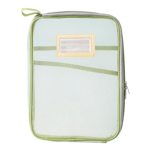 JINGLING Transparente Aktentasche, transparente Dokumententasche – Organizer für A4-Schreibwaren, wasserdicht, Dokumentenmappe, transparent, große Kapazität, von JINGLING