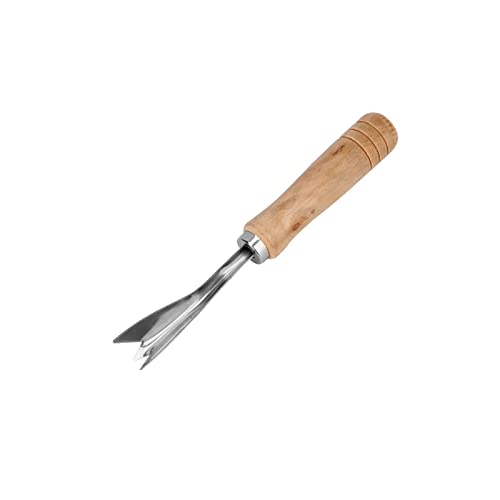 JINGYAN Schäler Ananas Samenentferner Ananasschäler Holzgriff Gabel V-förmige Edelstahl Ananas Slicer Obstwerkzeuge JINGYAN Schäler Ananas Samenentferner Ananasschäler Holzgriff Gabel V-förmige Edelstahl Ananas Slicer Obstwerkzeuge von JINGYAN