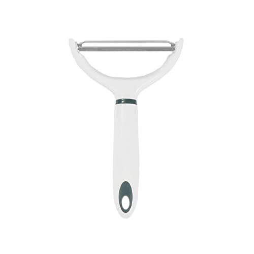 JINGYAN Schäler Edelstahlschäler-Obst- und Gemüseschäler, Slicer-Kartoffel-Karotterschäler, Farierer Frucht-Frucht-Gemüse-Werkzeuge(White Green) von JINGYAN