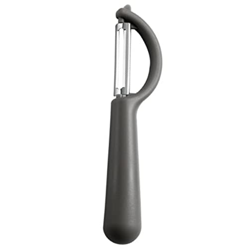 JINGYAN Schäler Fruit and Vegetable Peelers, Peeler for Potatoes with Ergonomic Silicone Handle,Kitchen Gadgets(Black) von JINGYAN