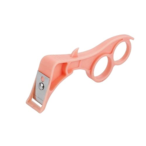 JINGYAN Schäler Gemüseschäler Obst Edelstahl Slicer(Pink) von JINGYAN