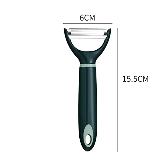 JINGYAN Schäler Peeler Cutter Küche Multifunktions-Gemüse-Obst-Kartoffel-Gurke-Reibe Peeler Portable Sharp Durable Kitchen Tools(01) von JINGYAN