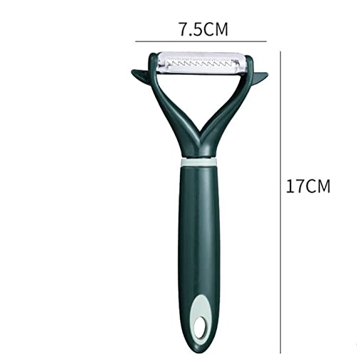 JINGYAN Schäler Peeler Cutter Küche Multifunktions-Gemüse-Obst-Kartoffel-Gurke-Reibe Peeler Portable Sharp Durable Kitchen Tools(07) von JINGYAN