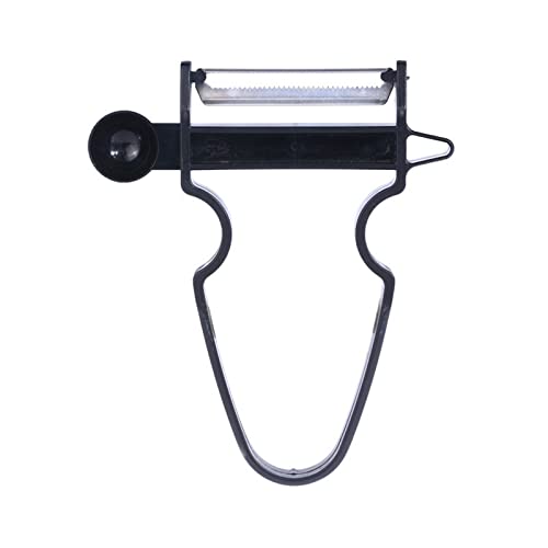 JINGYAN Schäler Peeler Multifunktionaler Drahthobel aus Edelstahl(Black) von JINGYAN