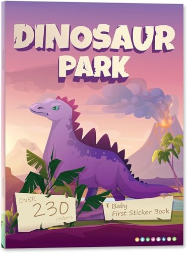 Kinder Stickerbücher, Dinosaurier Stickerbüch, Wiederverwendbare Sticker Kinder, 3D Sticker Buch für Kinder, Sticker Set mit Kreative Spiel Szene und Aufkleber Illustrationen Kinder Stickerbücher, Dinosaurier Stickerbüch, Wiederverwendbare Sticker Kinder, 3D Sticker Buch für Kinder, Sticker Set mit Kreative Spiel Szene und Aufkleber Illustrationen von JINHOXUN