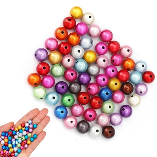 JINJUMEI 60 Stück 12mm Reflektierende Perlen, 3D-Illusion, Wunderperlen, Gemischte Farbe Reflektierende Laser Perlen, die Schmuckherstellung, Hübsch Unter Lichtt, Perlen für die Schmuckherstellung JINJUMEI 60 Stück 12mm Reflektierende Perlen, 3D-Illusion, Wunderperlen, Gemischte Farbe Reflektierende Laser Perlen, die Schmuckherstellung, Hübsch Unter Lichtt, Perlen für die Schmuckherstellung von JINJUMEI