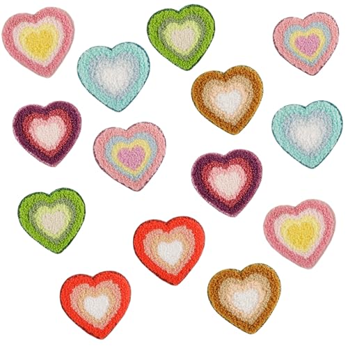 Pailletten-Herz-Flicken zum Aufbügeln, dekorative Aufnäher, bestickte Applikation, Discokugel-Aufnäher für DIY, Valentinstag, Kleidung, T-Shirt, Kleid, Tasche, Jeans, Handwerk, Verzierungen (Stil 2 Pailletten-Herz-Flicken zum Aufbügeln, dekorative Aufnäher, bestickte Applikation, Discokugel-Aufnäher für DIY, Valentinstag, Kleidung, T-Shirt, Kleid, Tasche, Jeans, Handwerk, Verzierungen (Stil 2 von JINMOMOMO