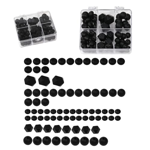 Silikonperlen zur Herstellung von Schlüsselanhängern, Fokusperlen für Stifte, DIY-Stifte mit mehrfarbigem Fokus und großem Loch, Perlen-Sets mit personalisierbarem Bastelzubehör Silikonperlen zur Herstellung von Schlüsselanhängern, Fokusperlen für Stifte, DIY-Stifte mit mehrfarbigem Fokus und großem Loch, Perlen-Sets mit personalisierbarem Bastelzubehör von JINPINMAO