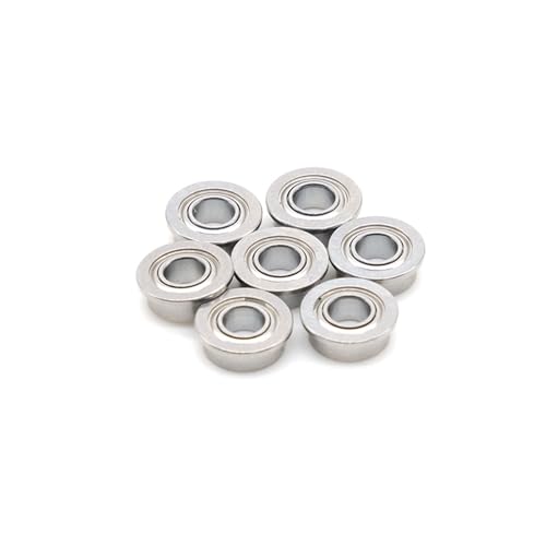 MF84ZZ Flanschlager 4x8x3 mm ABEC-7 (10 Stück) Miniatur-Flanschkugellager von JINWPXSR