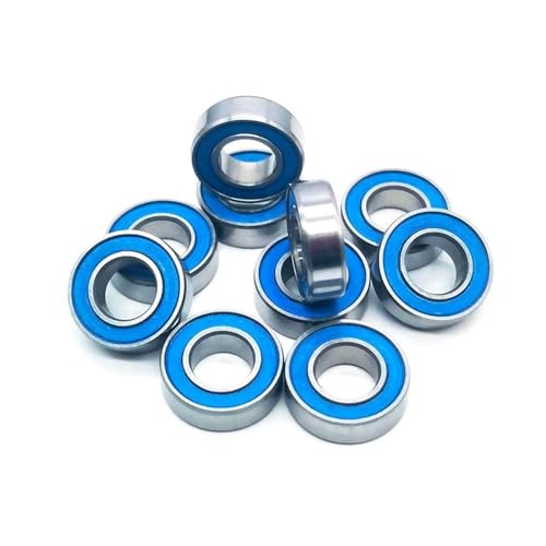 MR105RS Lager ABEC-7 (10 STÜCKE) 5X10X4 mm Miniatur RC Motor MR105-2RS Kugellager Blau Versiegelt von JINWPXSR
