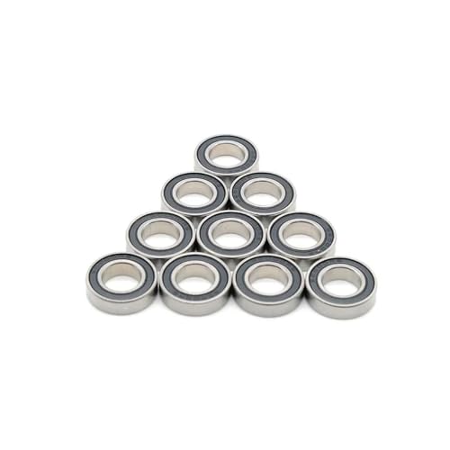 S6800RS (10 x 19 x 5 mm), 2 Stück, heißer, hochwertiger, korrosionsbeständiger, rostfreier, versiegelter Rillenkugellagerschaft (ABEC-7). von JINWPXSR