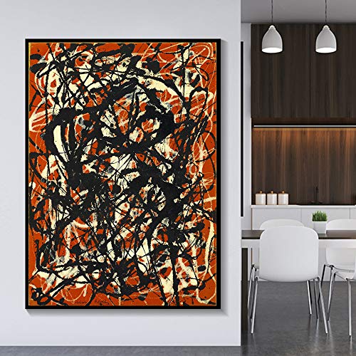 Malen Nach Zahlen Für Erwachsene Jackson Pollock《Free Form》 Digitales Öl-Leinwand-Malset Für Kindergeburtstag, Hochzeitsdekoration, Geschenke Malen Nach Zahlen Für Erwachsene Jackson Pollock《Free Form》 Digitales Öl-Leinwand-Malset Für Kindergeburtstag, Hochzeitsdekoration, Geschenke von JINYANZZYJ