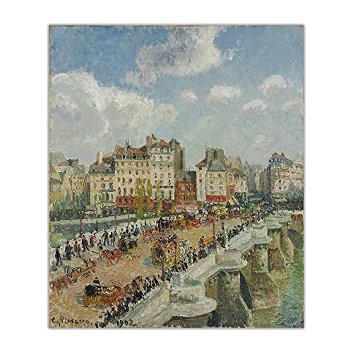 Malen nach Zahlen, Malen nach Zahlen für Erwachsene Kinder Camille Pissarro《Le Pont Neuf》 DIY Ölgemälde Leinwanddruck Wandkunst Heimdekoration Malen nach Zahlen, Malen nach Zahlen für Erwachsene Kinder Camille Pissarro《Le Pont Neuf》 DIY Ölgemälde Leinwanddruck Wandkunst Heimdekoration von JINYANZZYJ