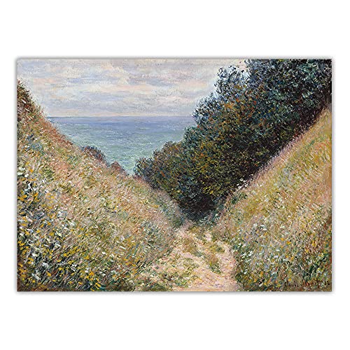 Malen nach Zahlen für Erwachsene, Claude Monet Der Weg bei La Cavee Pourville, digitales Öl-Leinwand-Malset für Kinder, Geburtstag, Hochzeit, Dekorationen, Geschenke Malen nach Zahlen für Erwachsene, Claude Monet Der Weg bei La Cavee Pourville, digitales Öl-Leinwand-Malset für Kinder, Geburtstag, Hochzeit, Dekorationen, Geschenke von JINYANZZYJ
