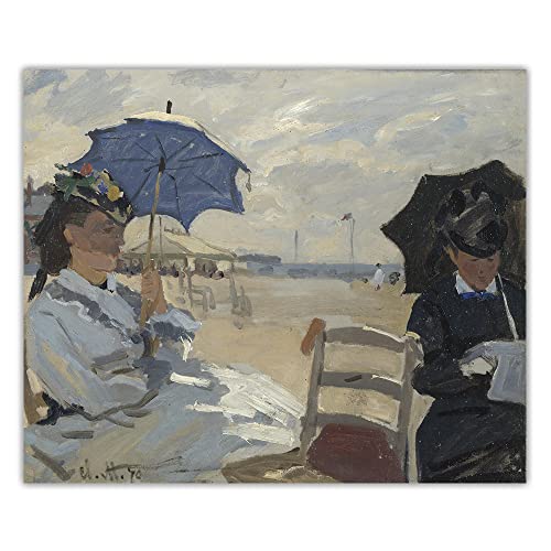 Malen nach Zahlen für Erwachsene, Claude Monet The Beach at Trouville, 1880 in Digital-Öl-Leinwand-Gemälde-Set für Kinder, Geburtstag, Hochzeit, Dekoration, Geschenke Malen nach Zahlen für Erwachsene, Claude Monet The Beach at Trouville, 1880 in Digital-Öl-Leinwand-Gemälde-Set für Kinder, Geburtstag, Hochzeit, Dekoration, Geschenke von JINYANZZYJ