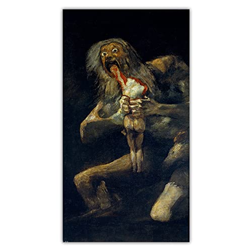 Malen nach Zahlen für Erwachsene Kinder Francisco Goya《Saturn Devouring His Son》 DIY Ölgemälde Leinwanddruck Wandkunst Heimdekoration Malen nach Zahlen für Erwachsene Kinder Francisco Goya《Saturn Devouring His Son》 DIY Ölgemälde Leinwanddruck Wandkunst Heimdekoration von JINYANZZYJ