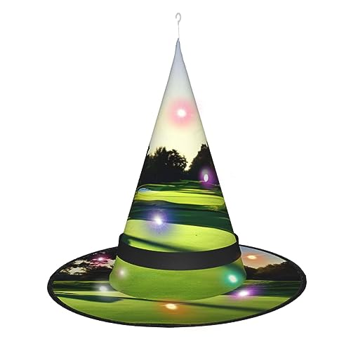 JIPOFD Hexenhüte für Damen, Golfplatz, für Halloween, Party, Maskerade, Cosplay, Kostüm, Zubehör und den täglichen Urlaub JIPOFD Hexenhüte für Damen, Golfplatz, für Halloween, Party, Maskerade, Cosplay, Kostüm, Zubehör und den täglichen Urlaub von JIPOFD