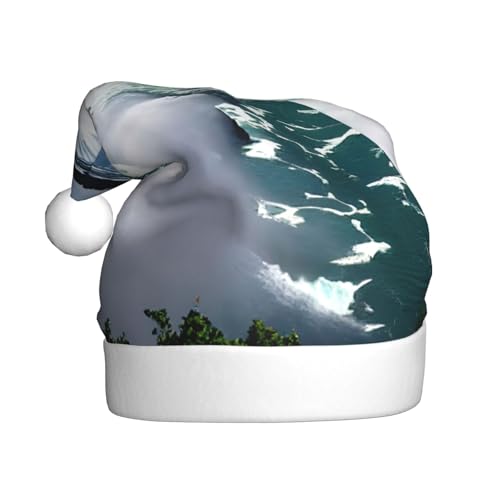 JIPOFD Niagara Herbst-Weihnachtsmannmütze, Weihnachtsmütze für Erwachsene für Damen und Herren, weich und bequem, verdickte Weihnachtsmütze JIPOFD Niagara Herbst-Weihnachtsmannmütze, Weihnachtsmütze für Erwachsene für Damen und Herren, weich und bequem, verdickte Weihnachtsmütze von JIPOFD