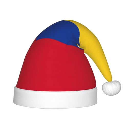 JIPOFD Weihnachtsmütze mit Kolumbien-Flagge, uni, weich und bequem, verdickte Weihnachtsmütze JIPOFD Weihnachtsmütze mit Kolumbien-Flagge, uni, weich und bequem, verdickte Weihnachtsmütze von JIPOFD