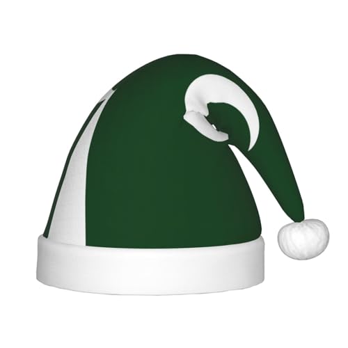JIPOFD Weihnachtsmütze mit pakistanischer Flagge, Uni, weich und bequem, verdickte Weihnachtsmütze JIPOFD Weihnachtsmütze mit pakistanischer Flagge, Uni, weich und bequem, verdickte Weihnachtsmütze von JIPOFD