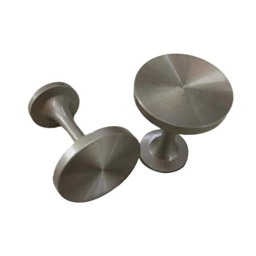 JISADER 2 Stücke Vorhang Holdbacks Metall Drapyhalter Wandmontierte dekorative Vorhanghalter, Silber JISADER 2 Stücke Vorhang Holdbacks Metall Drapyhalter Wandmontierte dekorative Vorhanghalter, Silber von JISADER