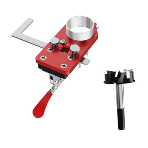 JISADER 35mm Scharnierbohrer Jig Hole Guide, Schrankscharnierscharnier -Bohrloch Puncher JISADER 35mm Scharnierbohrer Jig Hole Guide, Schrankscharnierscharnier -Bohrloch Puncher von JISADER